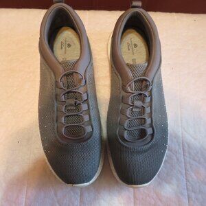 Cloudsteppers by Clarks Slip Ons Shoes Rhinestone Embelleshed